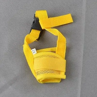 Adjustable Anti Barking Pet Dog Muzzle For Small Large Dogs Mask Muzzles Stop Biting Barking Nylon Straps Pet Dog Accessories