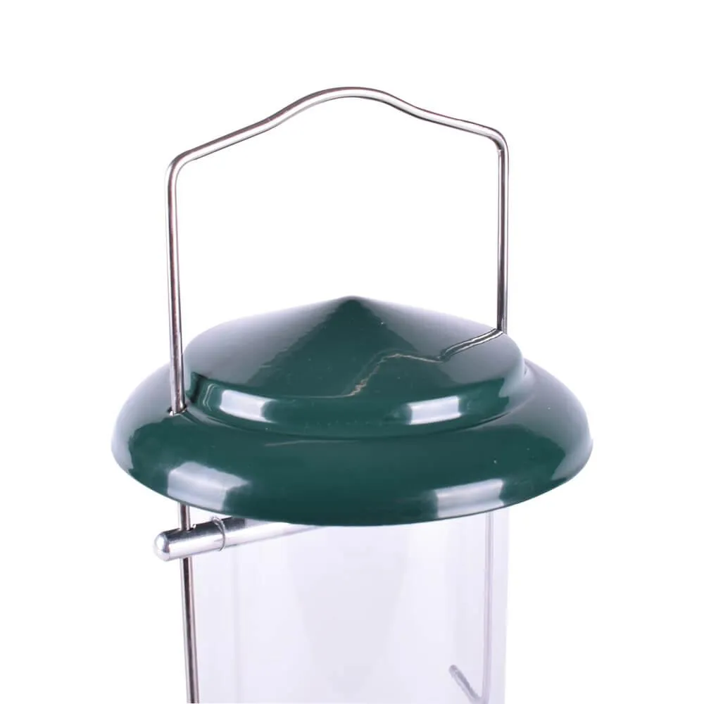 AllPetSolutions Wild Bird Seed & Nut Metal Feeders, 15"