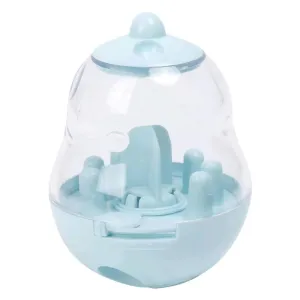 Anti-Choking Ball Feeding Bowl For Pets- Ba-661 Blue