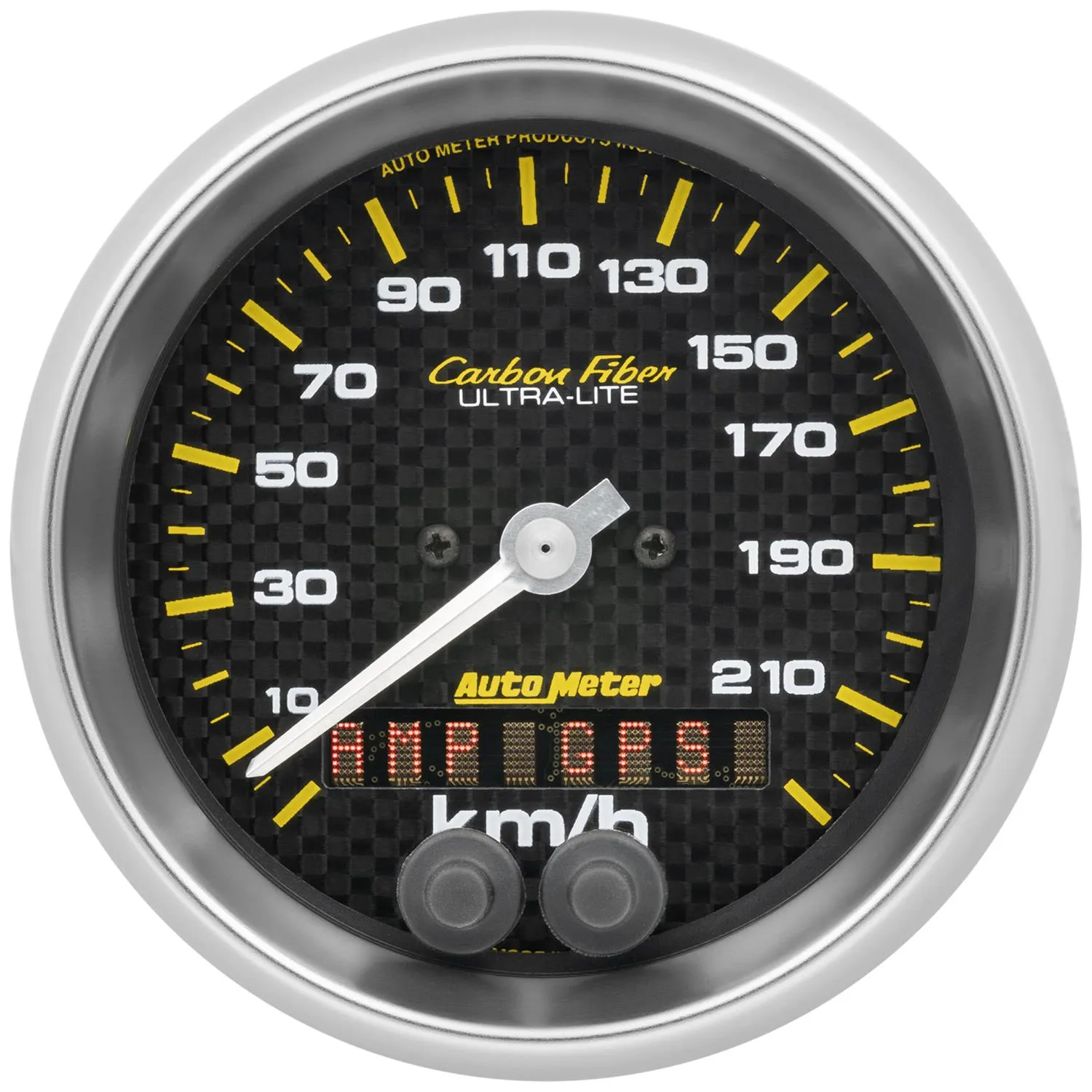 AutoMeter Carbon Fiber Ultra-Lite GPS-Enabled Speedometers 4780