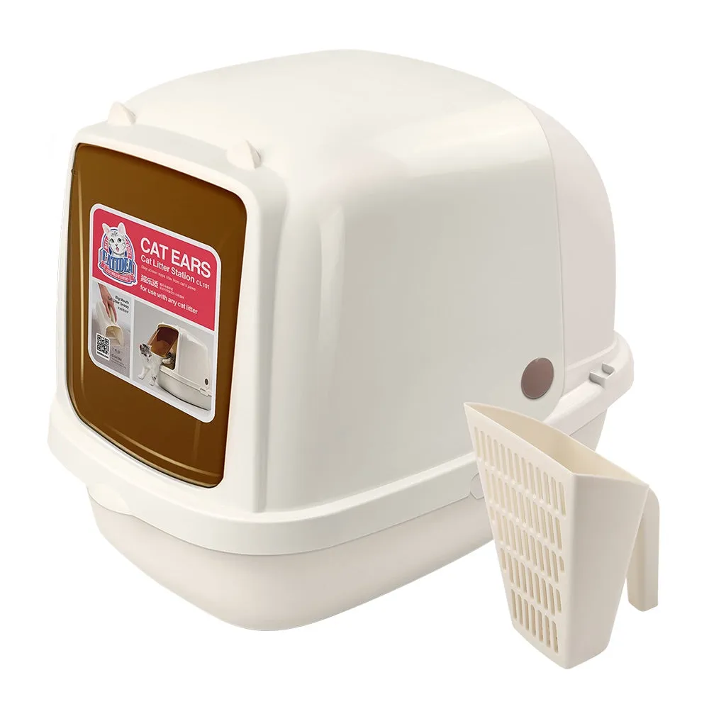 CatIdea Cat Ears Cat Litter Box