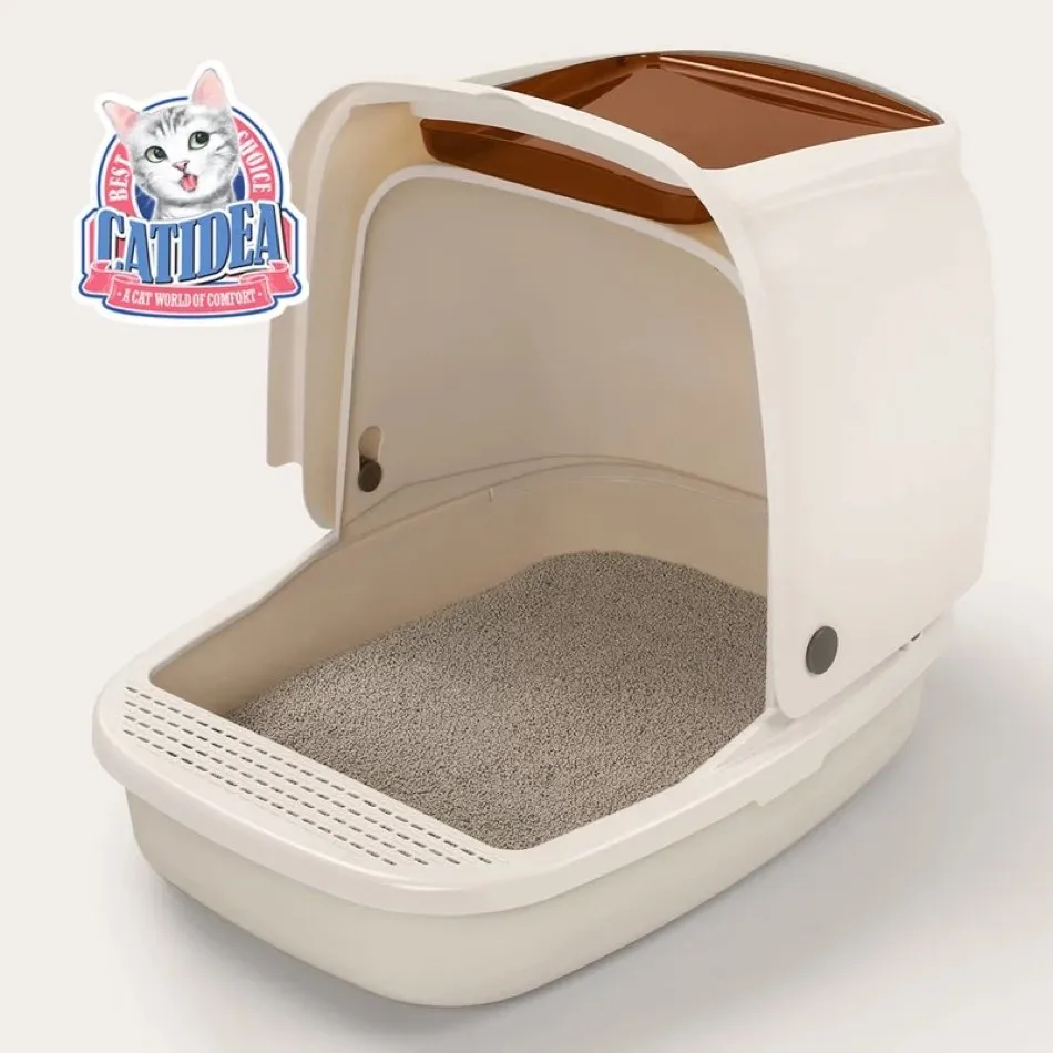 CatIdea Cat Ears Cat Litter Box