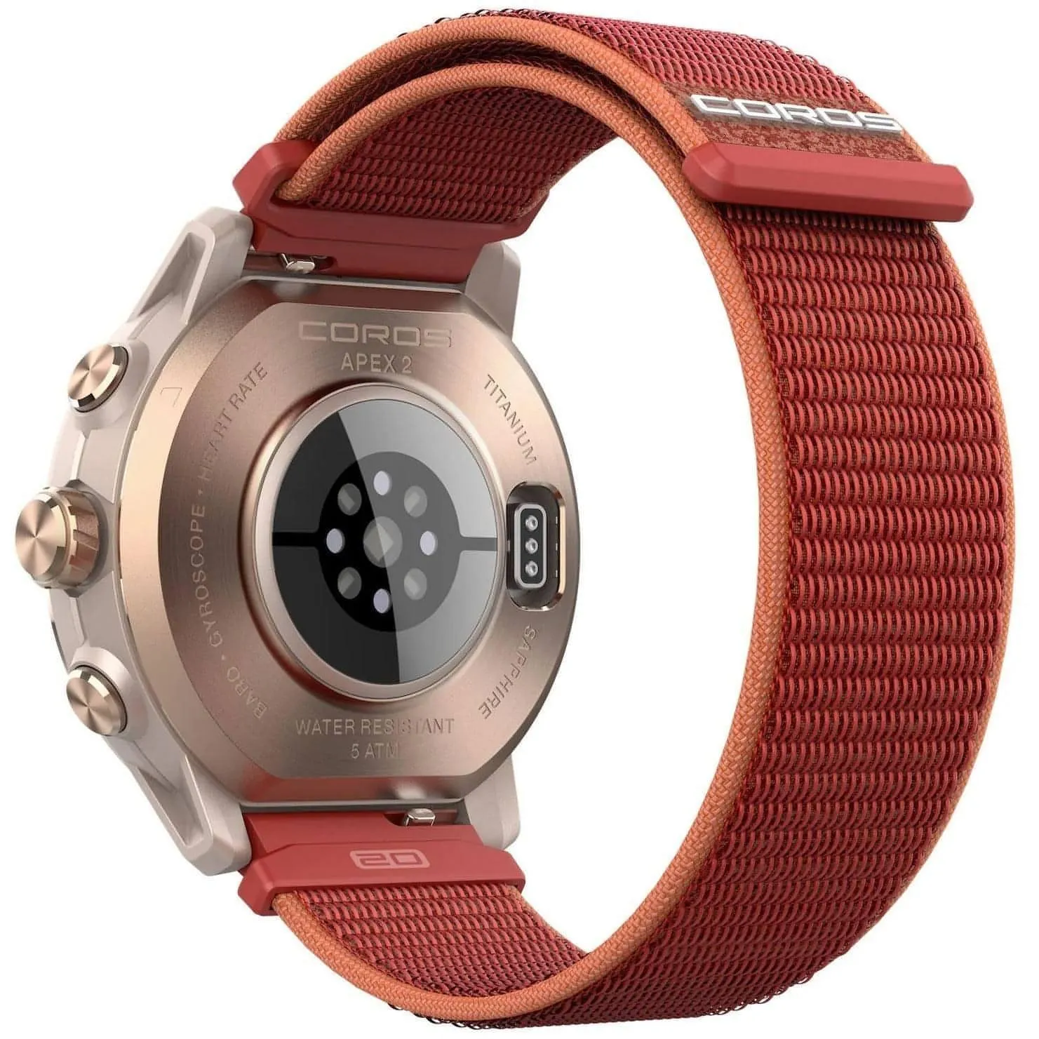 COROS APEX 2 GPS Premium Multisport Watch - Orange