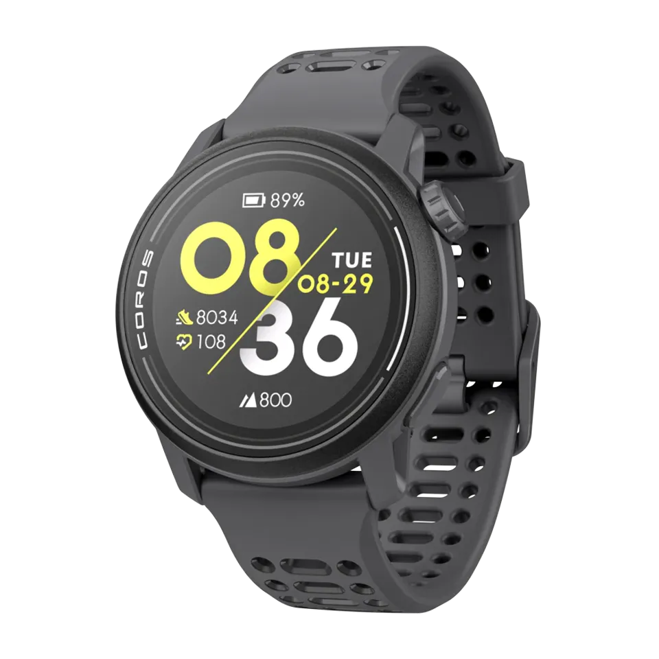 COROS PACE 3 Black/Silicone Band