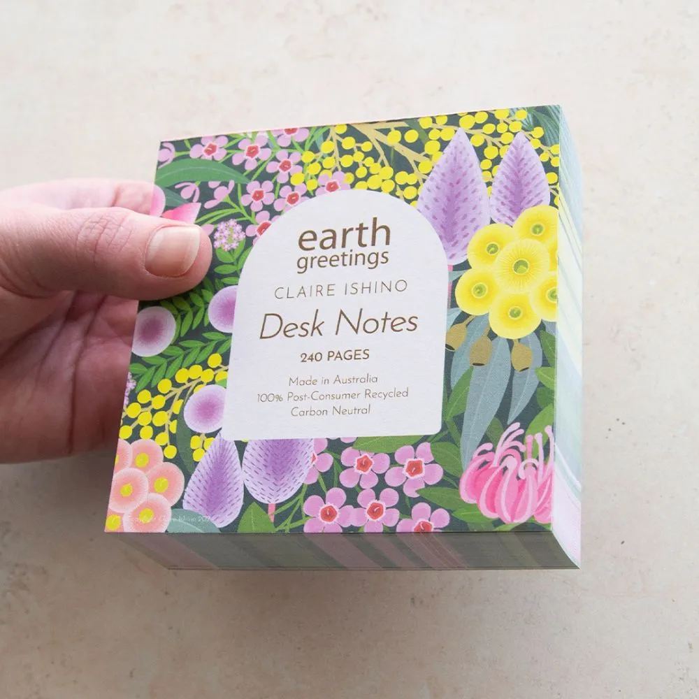 Earth Greetings Desk Notes - Native Gems