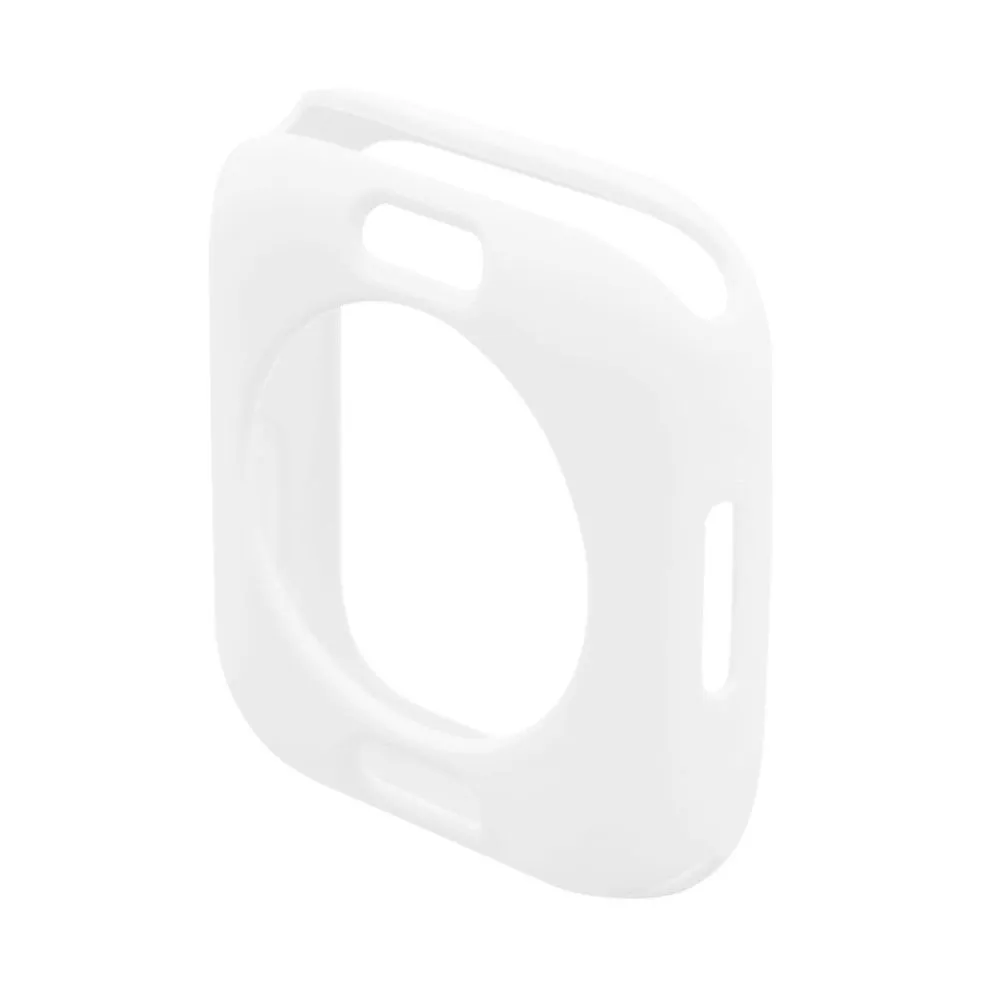 ENKAY Apple Watch (41mm) TPU cover with screen protector - White