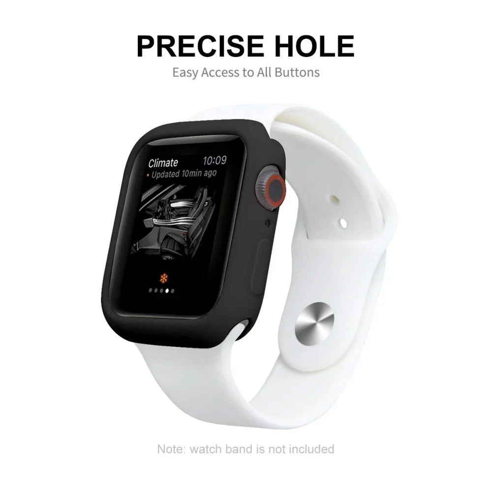 ENKAY Apple Watch (41mm) TPU cover with screen protector - White