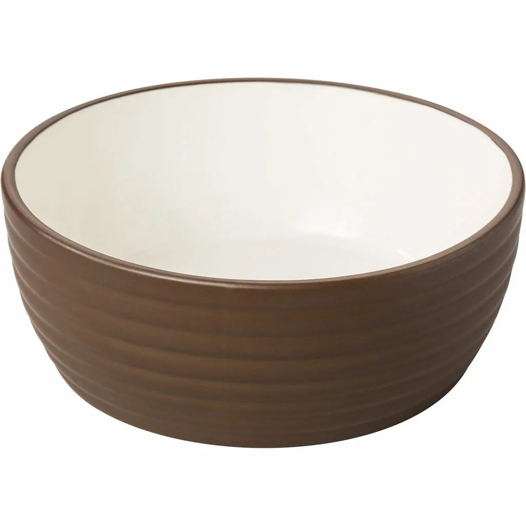 Ethical Pet NEWPORT DISH 7″ DOG BROWN