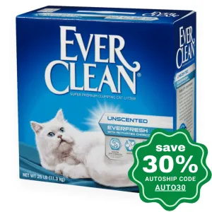 Ever Clean - Ever Fresh Unscented (Activated Charcoal) - 25LB (US Version)