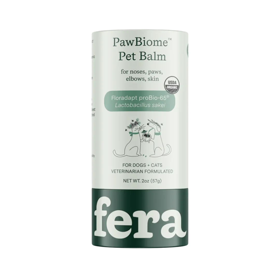 Fera Pet USDA Organic PawBiome® Pet Balm for Cats and Dogs