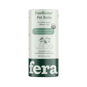 Fera Pet USDA Organic PawBiome® Pet Balm for Cats and Dogs