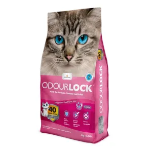 Fresh & Natural OdourLock Multi-Cat Formula Baby Powder Cat Litter