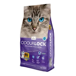 Fresh & Natural OdourLock Multi-Cat Formula Lavender Cat Litter