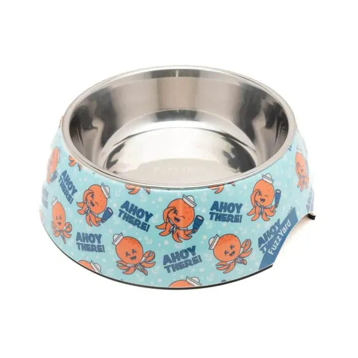 FuzzYard Ahoy There Dog Bowl Medium