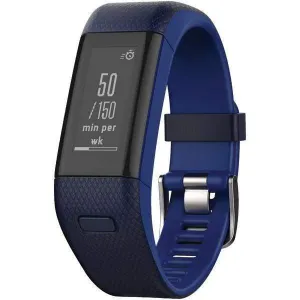 Garmin 010-01955-38 vivosmart HR  Activity Tracker (Regular Fit Midnight Blue-Force Blue)