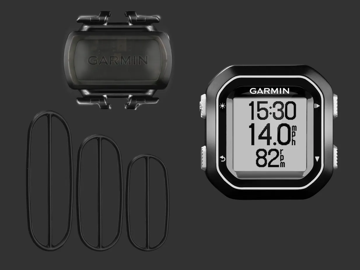 GARMIN EDGE 25 BUNDLE W/CADENCE BLACK