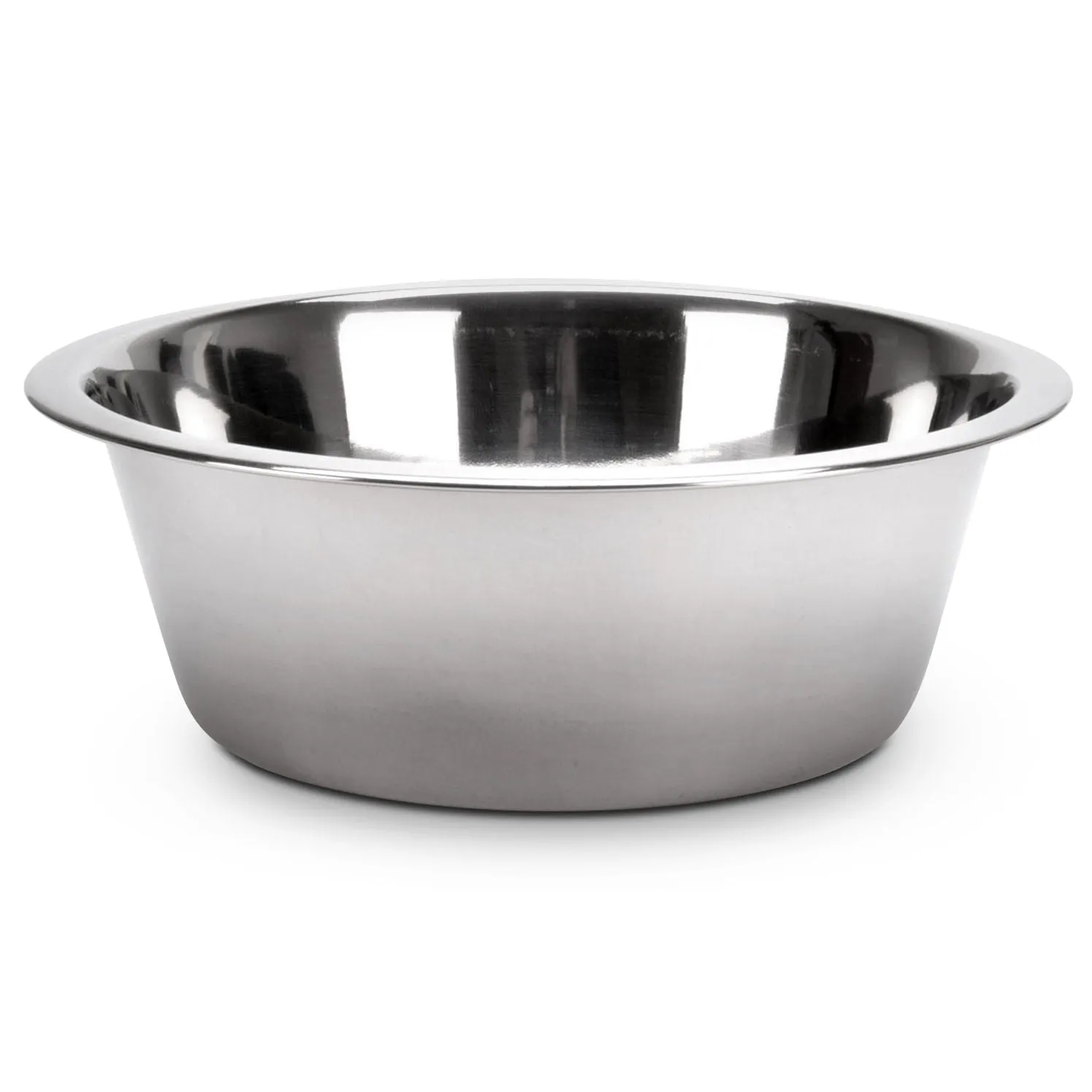 Jeffers Standard-Weight Stainless Steel Food & Water Pet Bowls