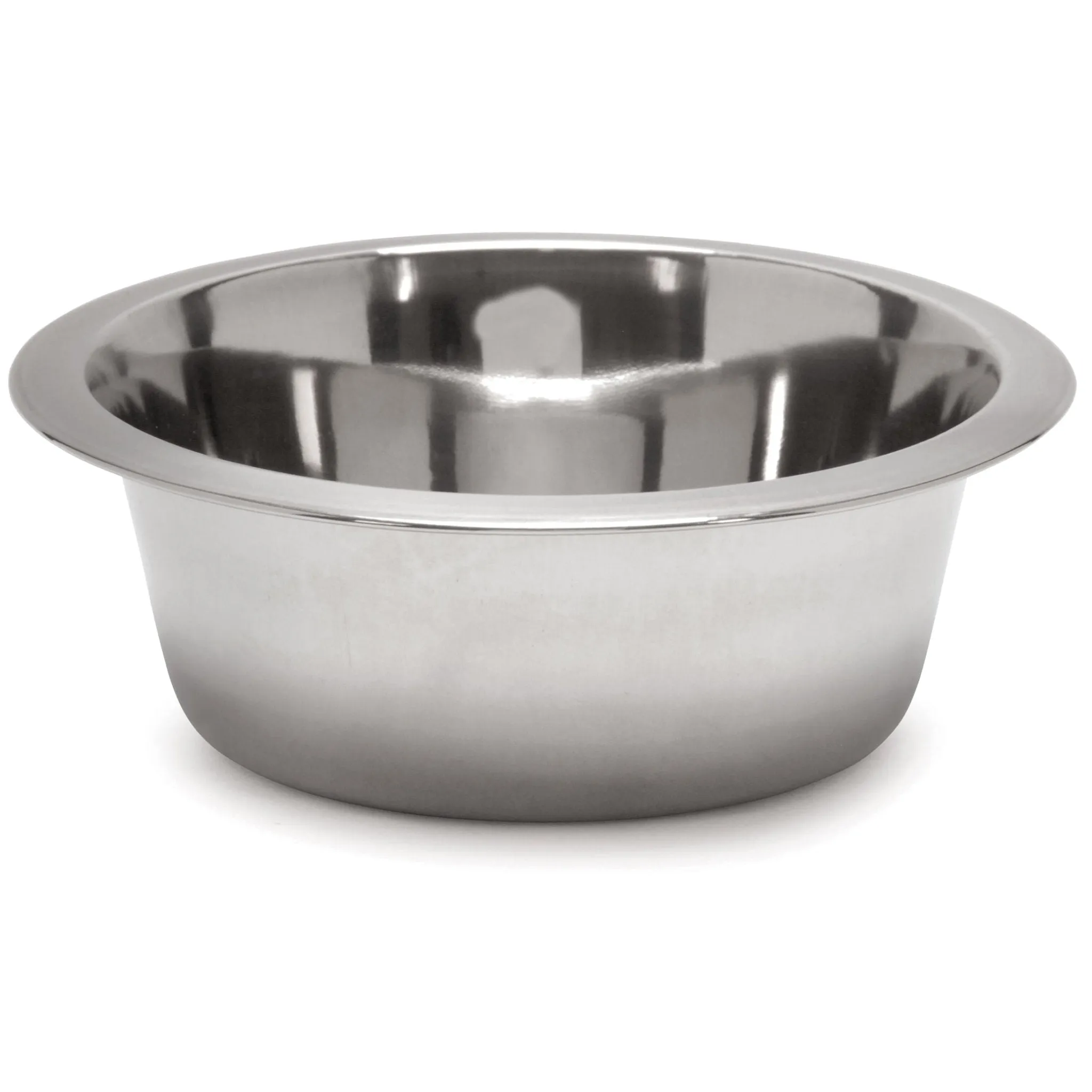 Jeffers Standard-Weight Stainless Steel Food & Water Pet Bowls