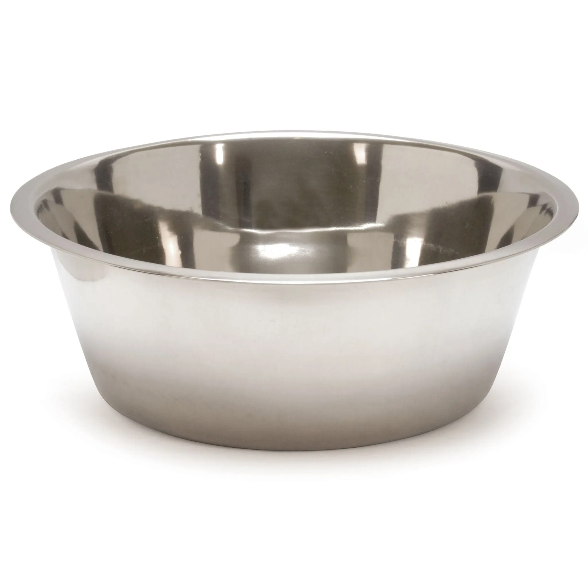 Jeffers Standard-Weight Stainless Steel Food & Water Pet Bowls