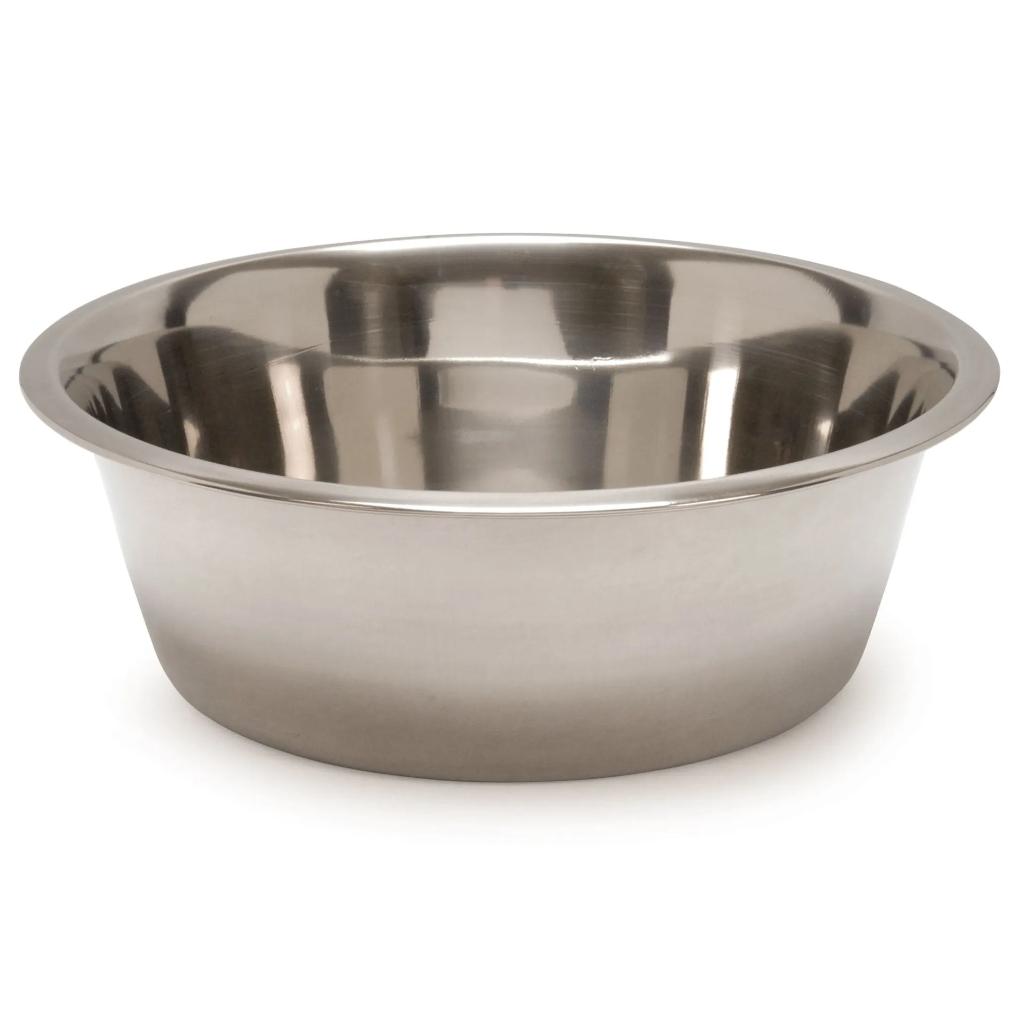 Jeffers Standard-Weight Stainless Steel Food & Water Pet Bowls