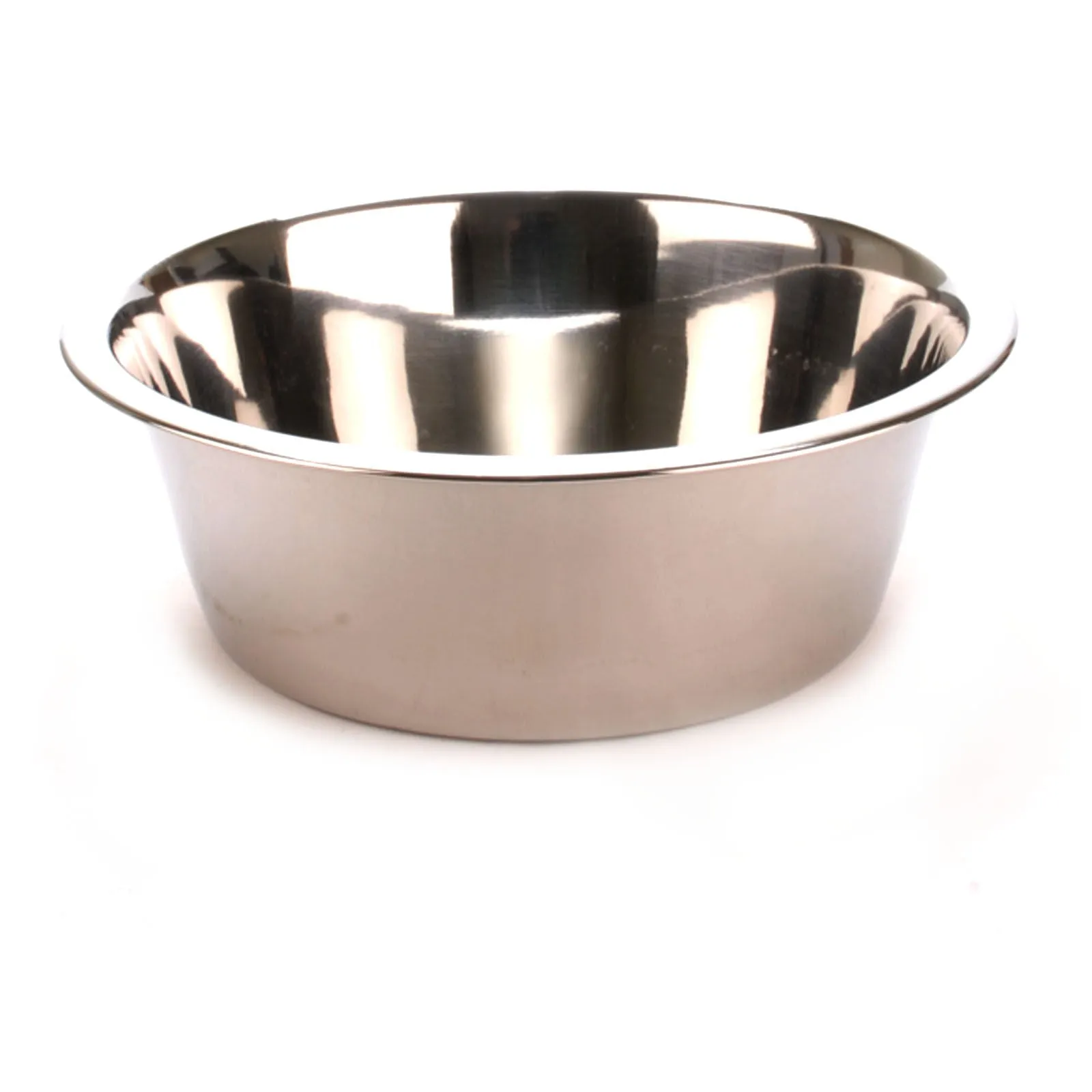 Jeffers Standard-Weight Stainless Steel Food & Water Pet Bowls