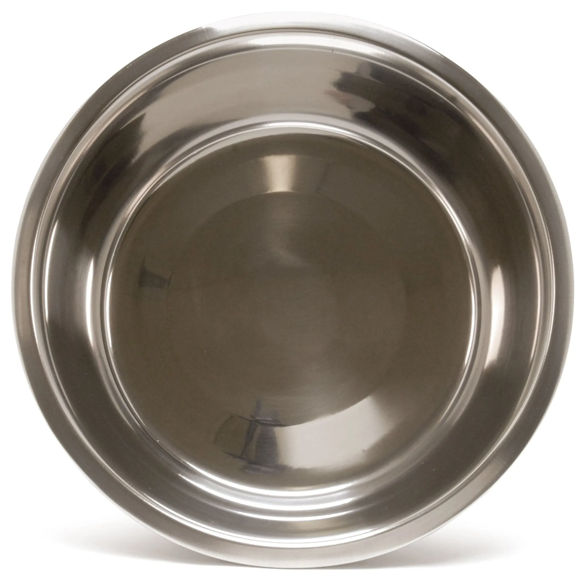 Jeffers Standard-Weight Stainless Steel Food & Water Pet Bowls