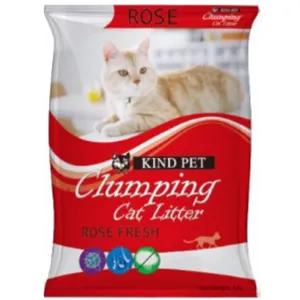 Kind Pet Clumping Fine Cat Litter 10L - Rose