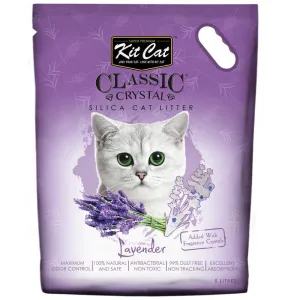 Kit Cat Classic Crystal Lavender Silica Cat Litter 5L