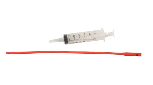 Lamb Reviver Syringe 60ml c/w Single Red Tube