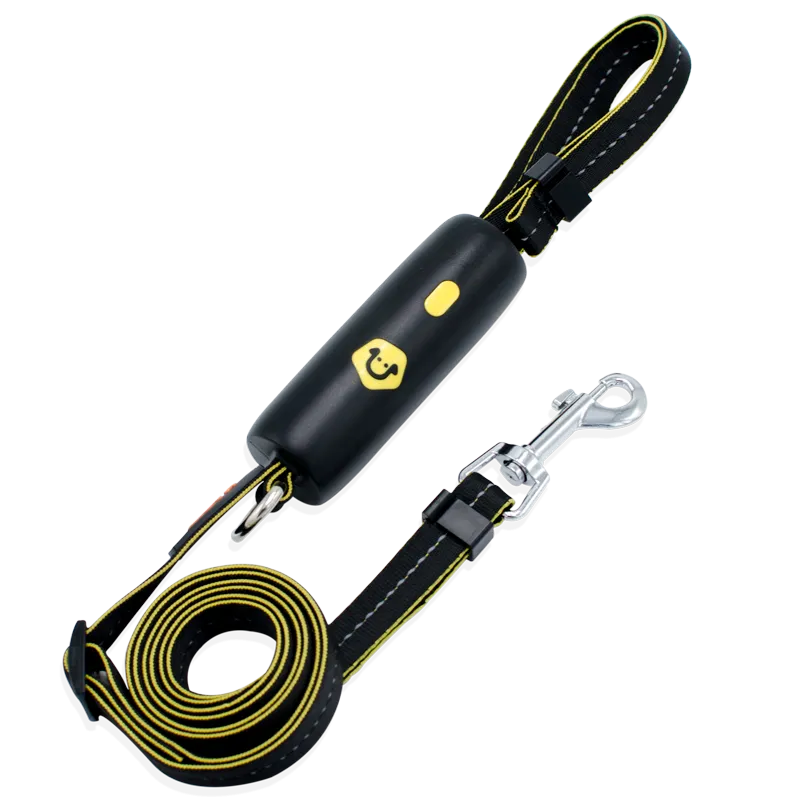 New Reflective Leash For Dog Automatic Switch Nylon Leash Leads Pet Walking Running Traction Rope Release Hands Dog Accessories