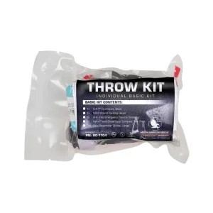 North American Rescue Basic Individual Throw Kit w/ Wound Packing Gauze