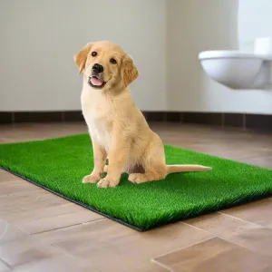 Odor-Resistant Artificial Grass Potty Pad: Easy-Clean Training Mat for Dogs