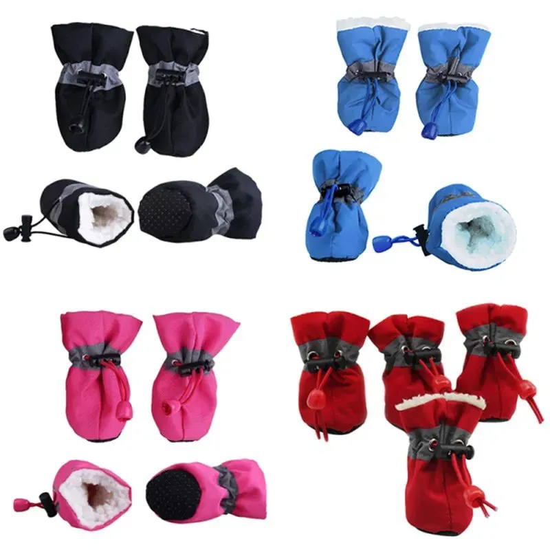 Pat and Pet Emporium | Pet Shoes | 4Pcs Protective Pet Shoes