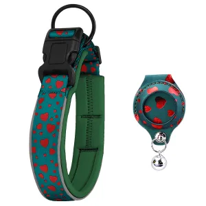 Pet Collar with AirTag Case Holder