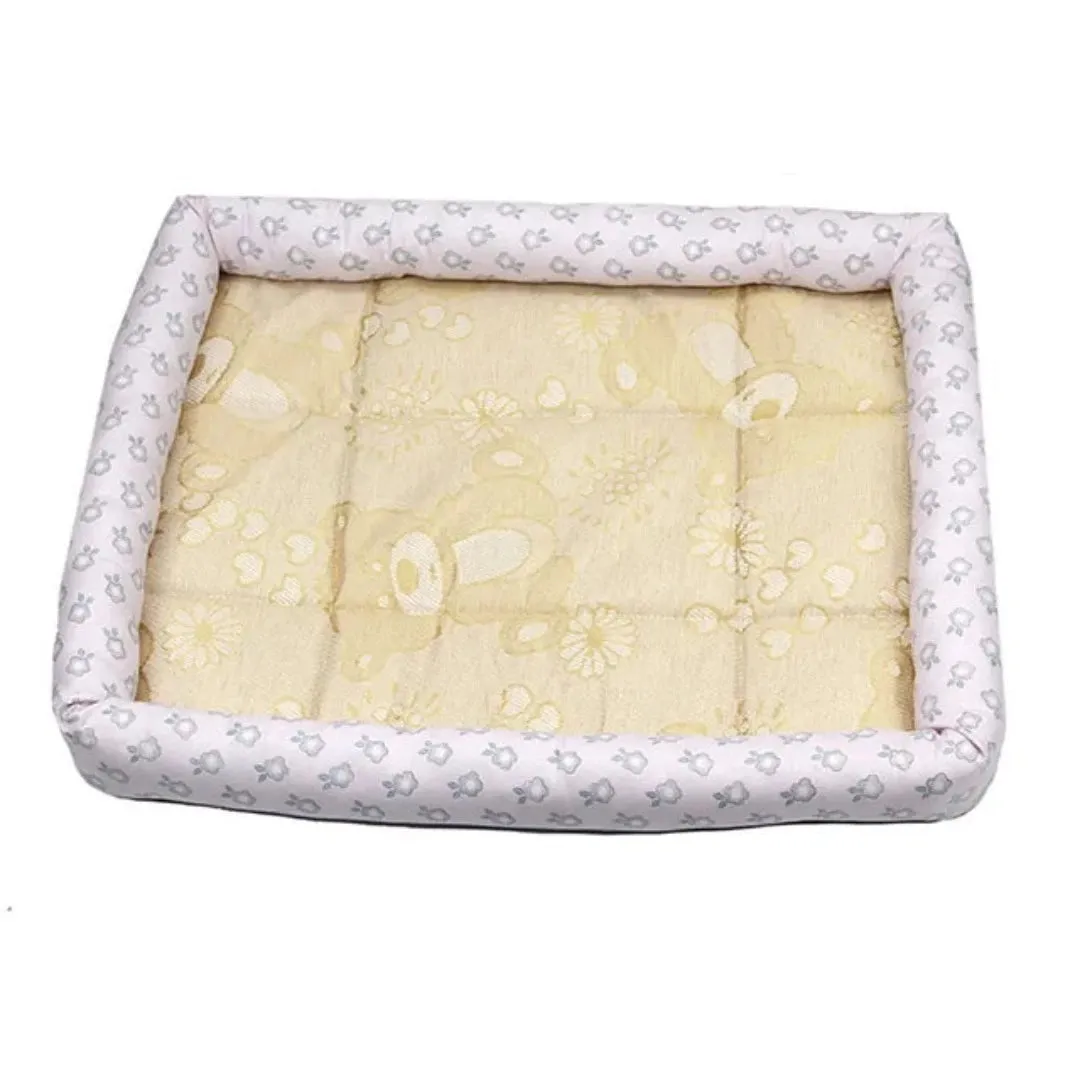 PetAffairs Ice Silk Cool Pet Bed And Mat