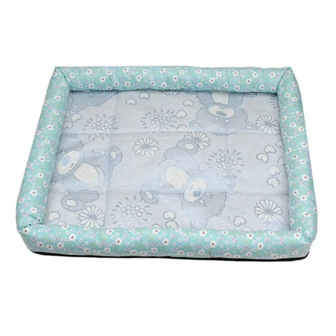 PetAffairs Ice Silk Cool Pet Bed And Mat