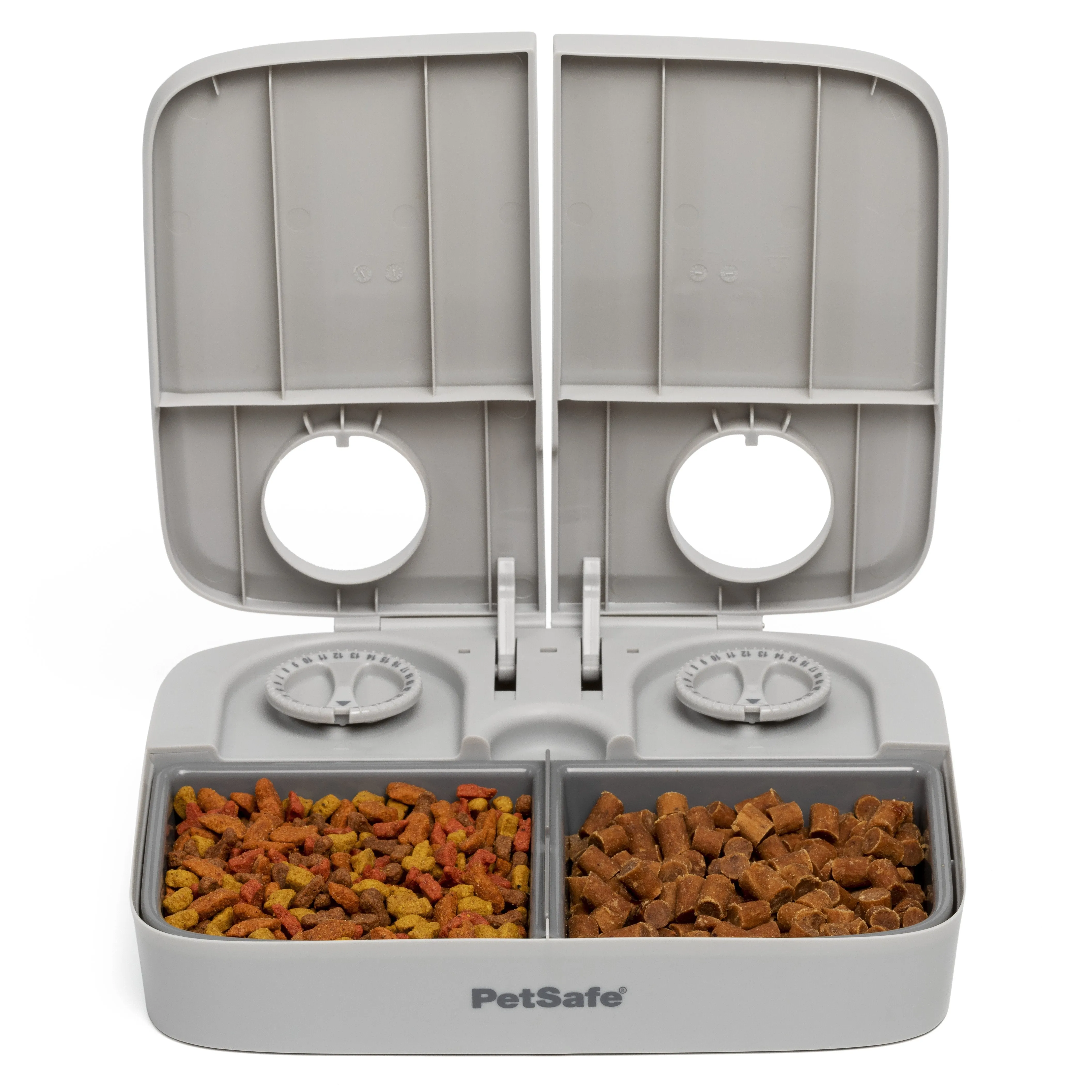 PetSafe Automatic Two Meal Pet Feeder for Dogs and Cats