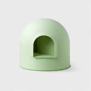 Pidan Igloo Cat Litter Box (Lime Green)