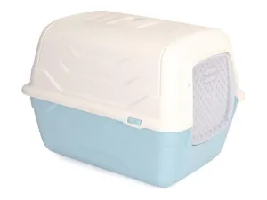 Rotating cat litter box