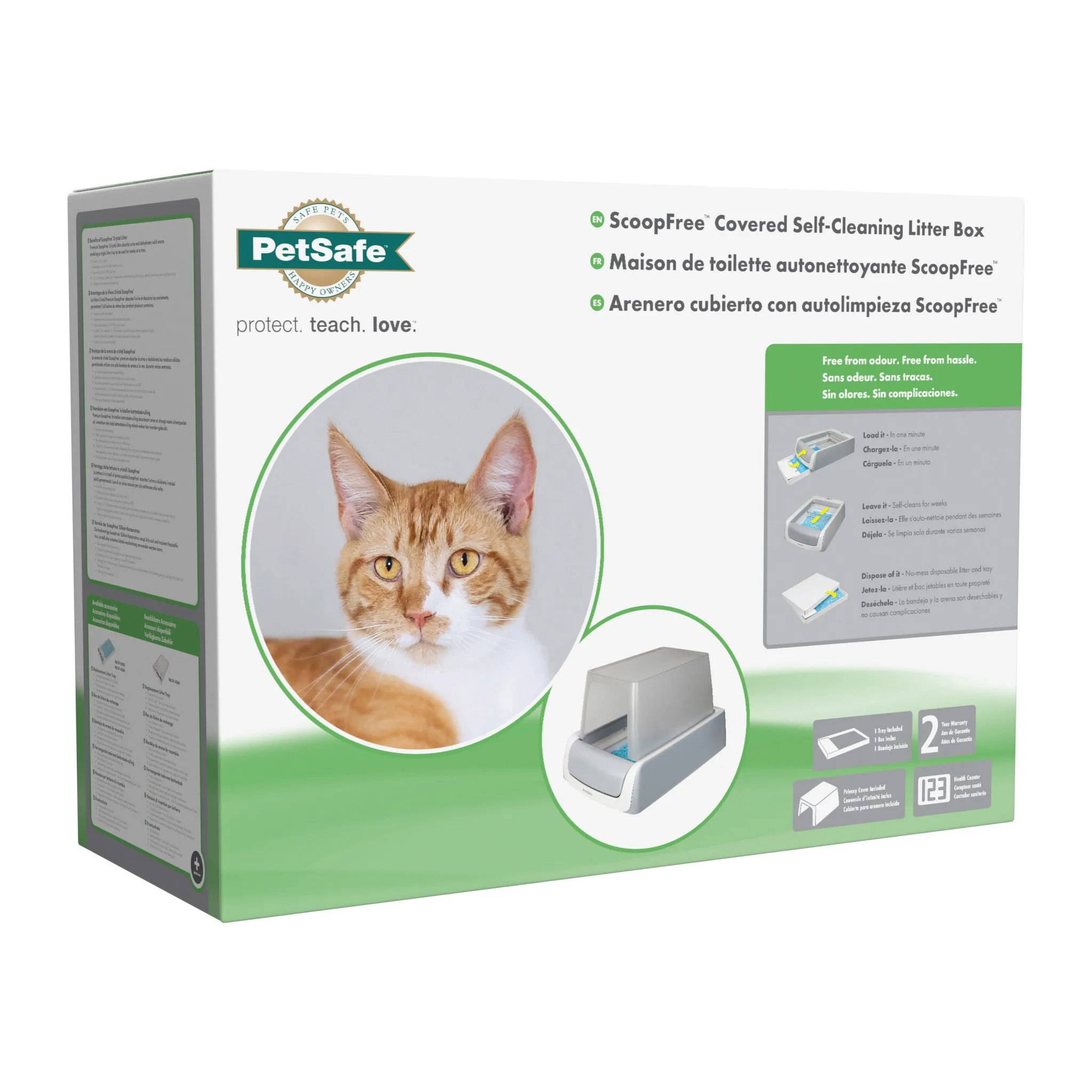 ScoopFree™ Covered Self-Cleaning Litter Box, Second Generation