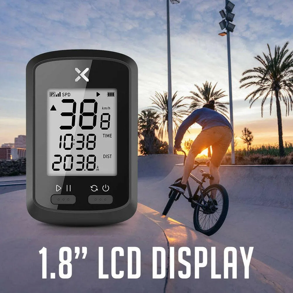 Smart GPS Cycling Computer BT ANT  Wireless Bike Computer Digital Speedometer IPX7 Accurate Bike Computer with Protective Cover