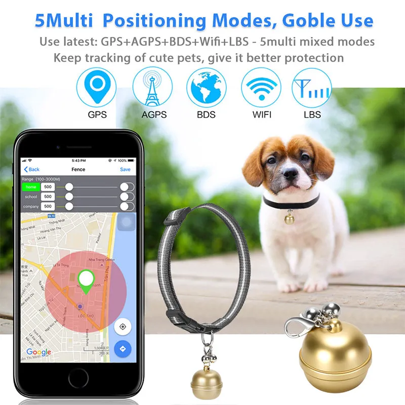 Smart Pet GPS Tracker Collar