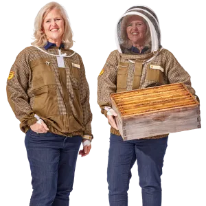 Sting Stopper Professional Ventilated Beekeeping Jacket - Olive Green