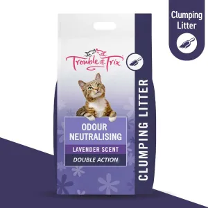 Trouble and Trix OdourNeut Clumping Litter Lav