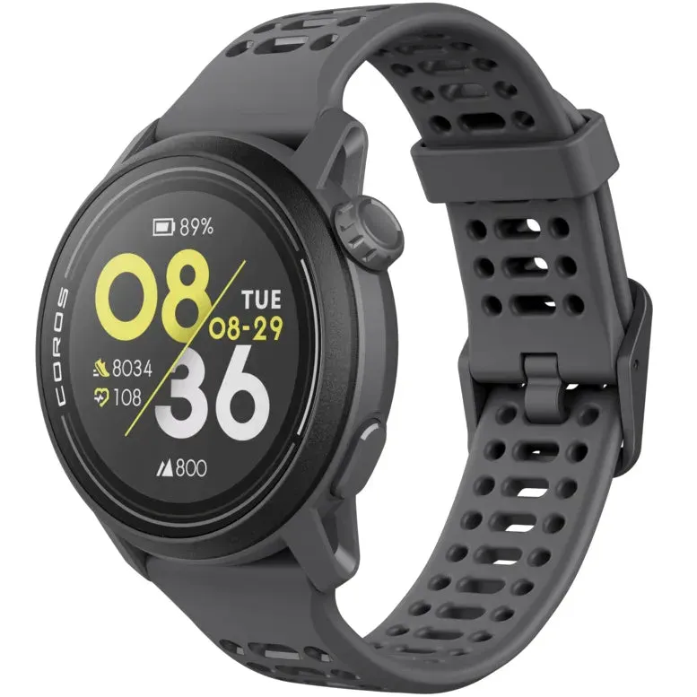 Unisex PACE 3 GPS Sport Watch - Black / Silicone Band