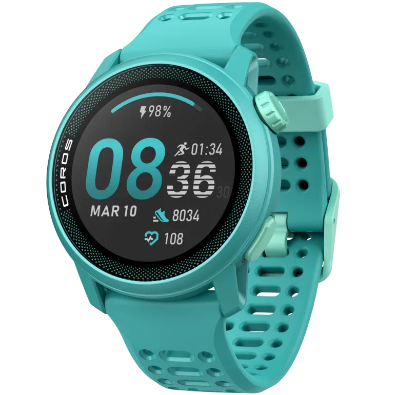 Unisex PACE 3 GPS Sport Watch - Emerald / Silicone Band