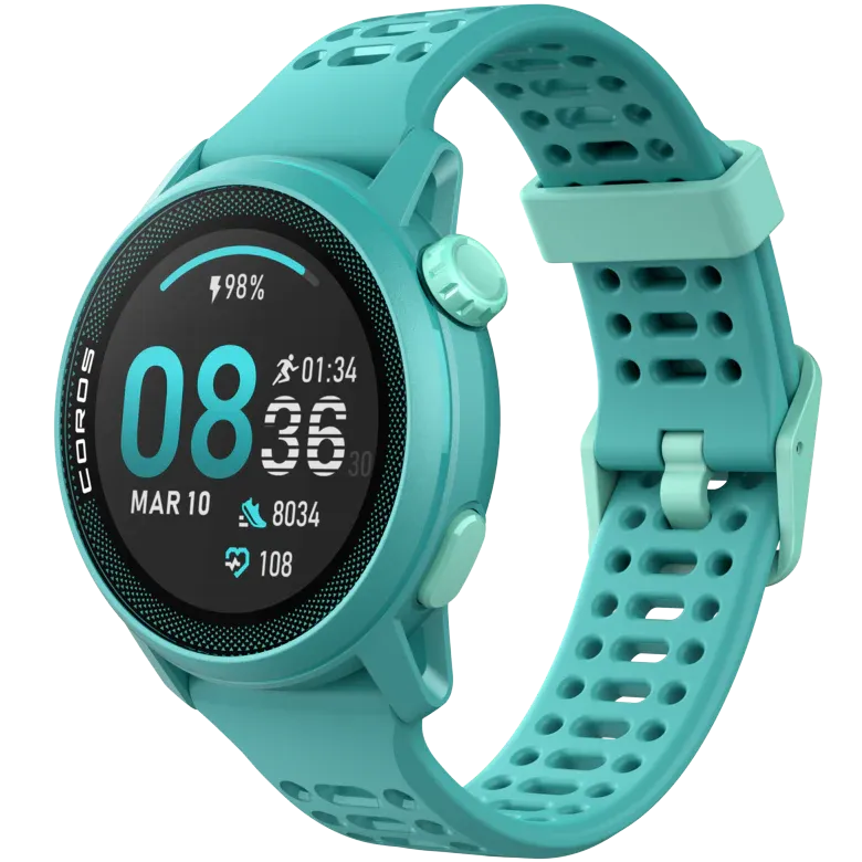 Unisex PACE 3 GPS Sport Watch - Emerald / Silicone Band