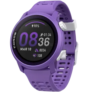 Unisex PACE 3 GPS Sport Watch - Violet / Silicone Band