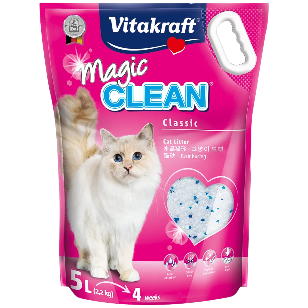 Vitakraft Magic Clean Cat Litter Classic 5L