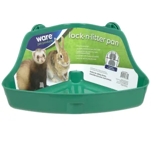 Ware Lock-N-Litter Pan for Small Animals, Color Varies